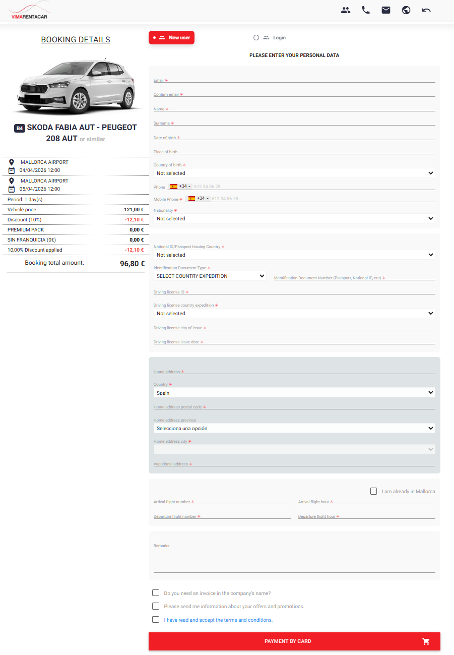 Foglalás ellenőrzése és véglegesítése