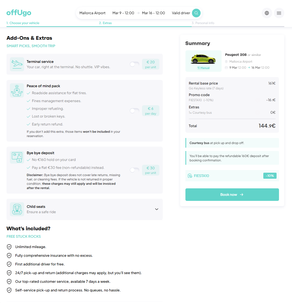 Extrák és kuponkód