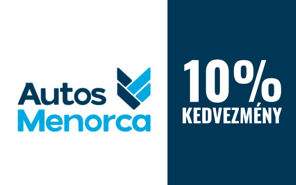 Autos Menorca kedvezménykód – 10% Menorca autóbérlés kedvezmény